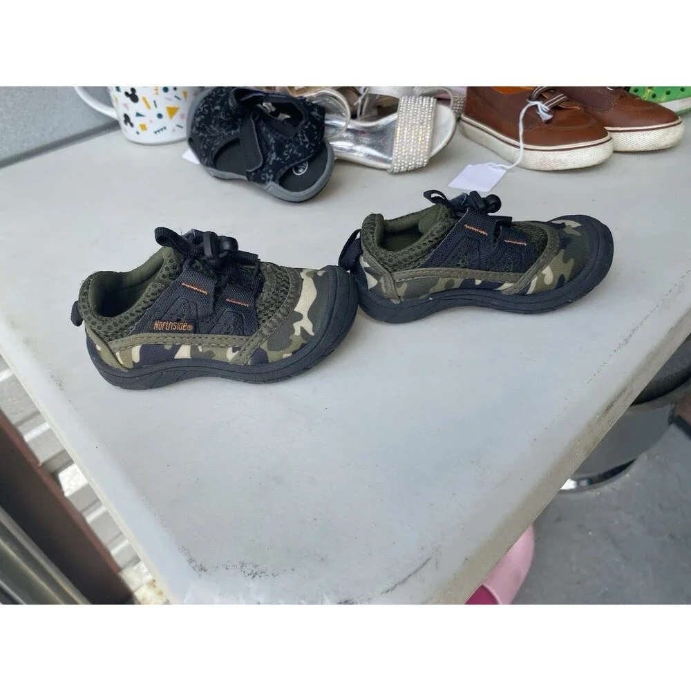 Northside Brille II Toddler Boys Size 5 Water Shoes Camo Mesh Swim Sneakers